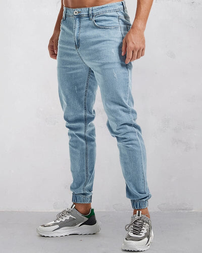 Classic Fashion Solid Color Jeans Pants coofandystore 