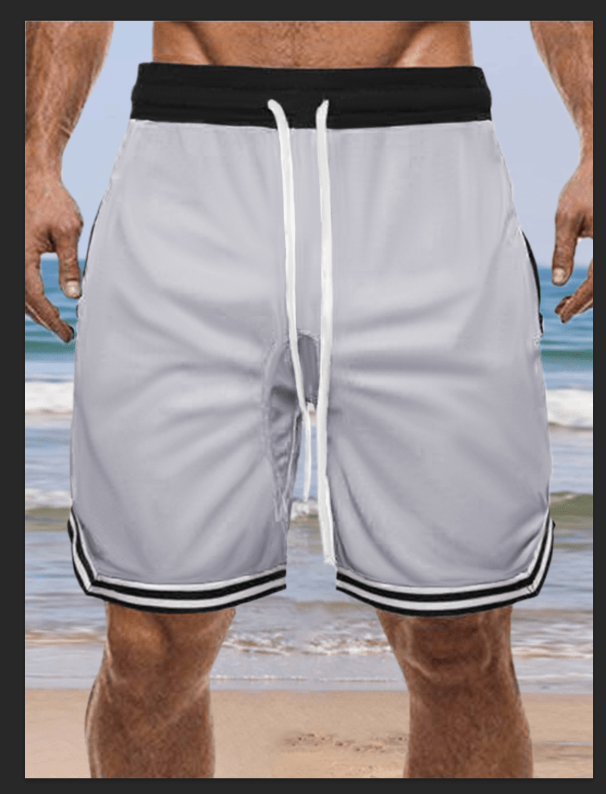 Quick Dry Running Shorts Shorts coofandystore Grey M 