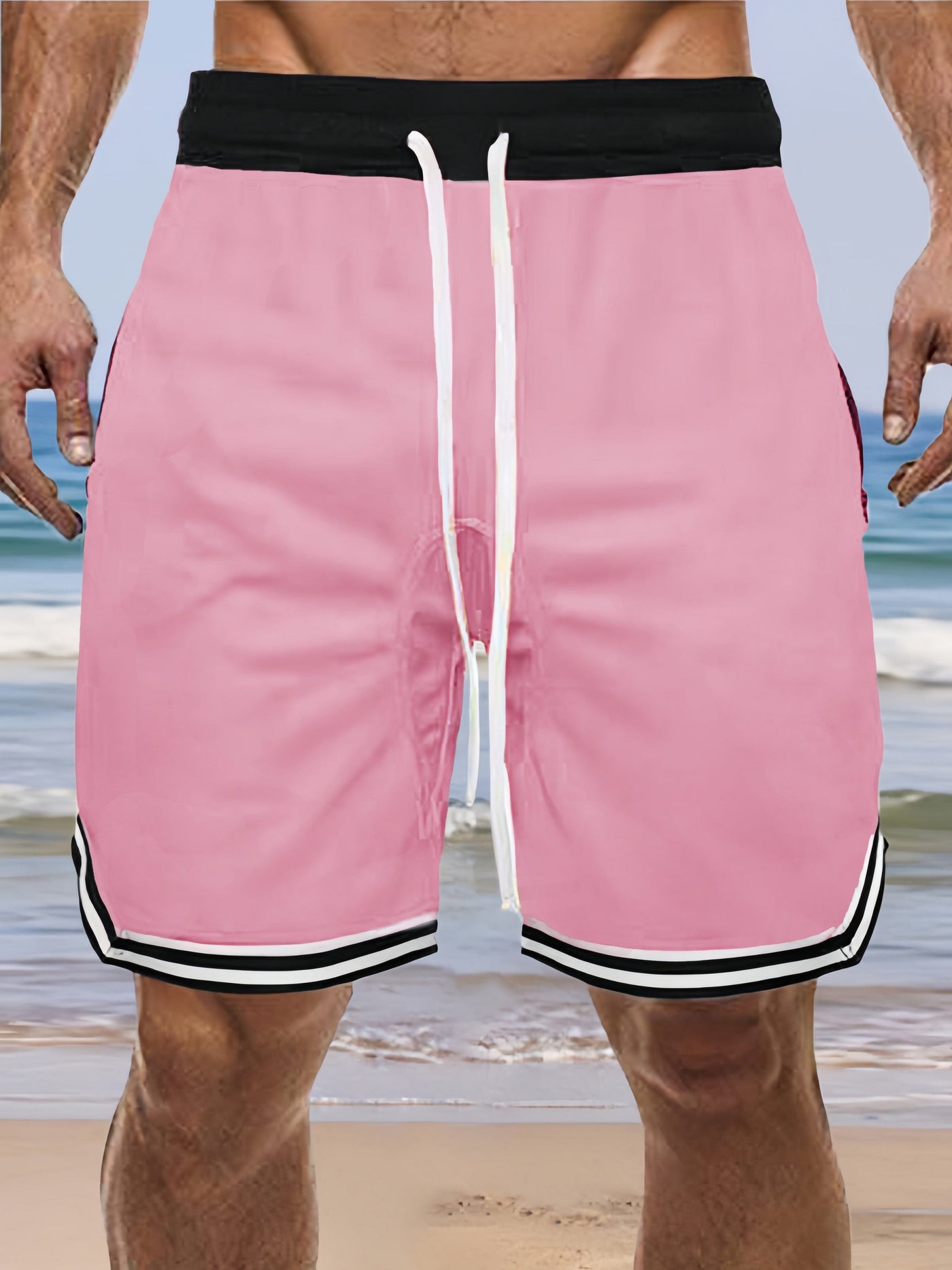 Quick Dry Running Shorts Shorts coofandystore Pink M 