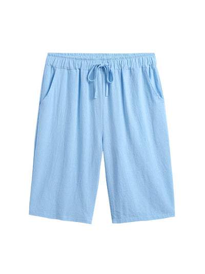 Casual Cotton Drawstring Shorts Shorts coofandystore 