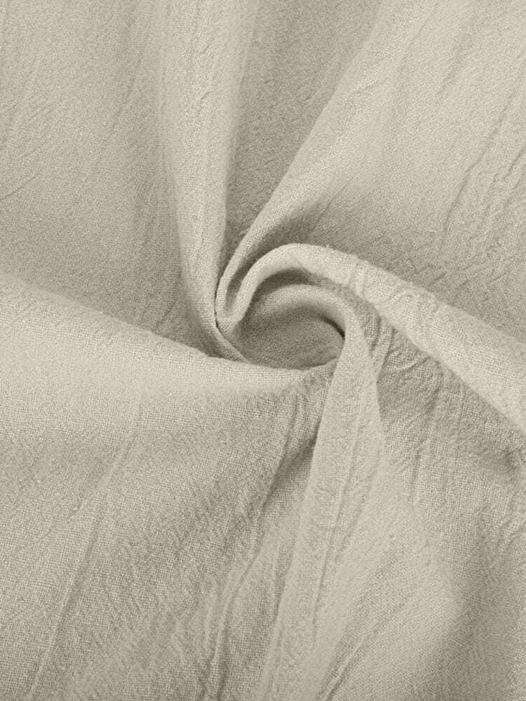 Solid Cotton Linen Sleeveless Shirt Shirts coofandystore 