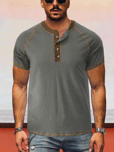 Short Sleeve Work Shirt Shirts & Polos coofandystore Dark Grey S 