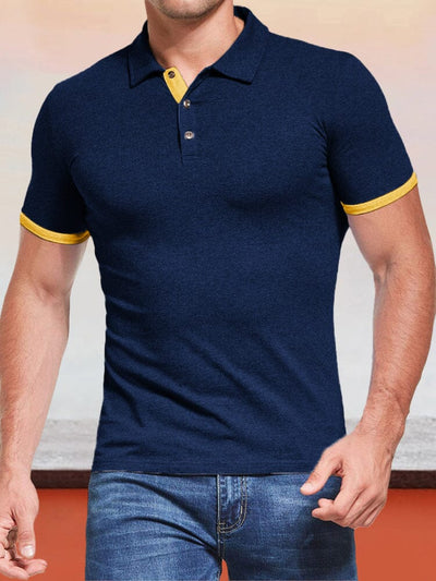 Short Sleeve Slim Fit Polo Shirt Shirts & Polos coofandystore PAT5 S 