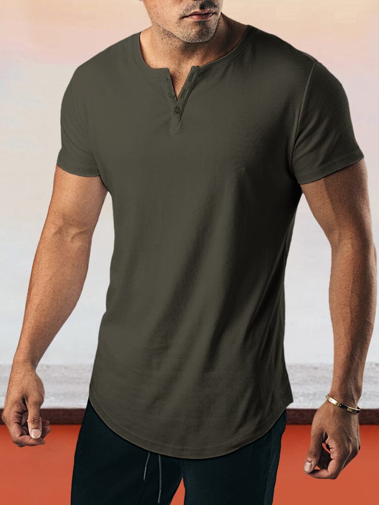 Sports Short Sleeves T-Shirt Shirts & Polos coofandystore Army Green M 