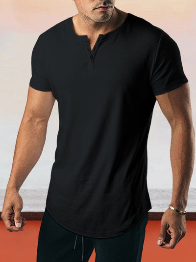 Sports Short Sleeves T-Shirt Shirts & Polos coofandystore Black M 