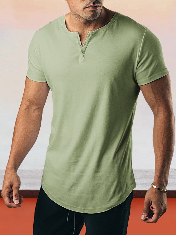 Sports Short Sleeves T-Shirt Shirts & Polos coofandystore Light Green M 
