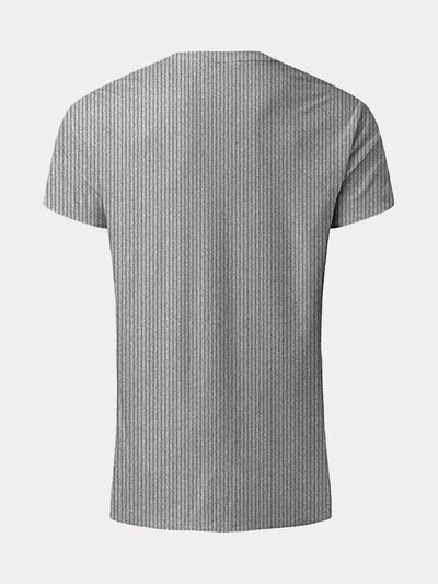 Classic Stretchy Slim Fit Button T-shirt T-Shirt coofandystore 