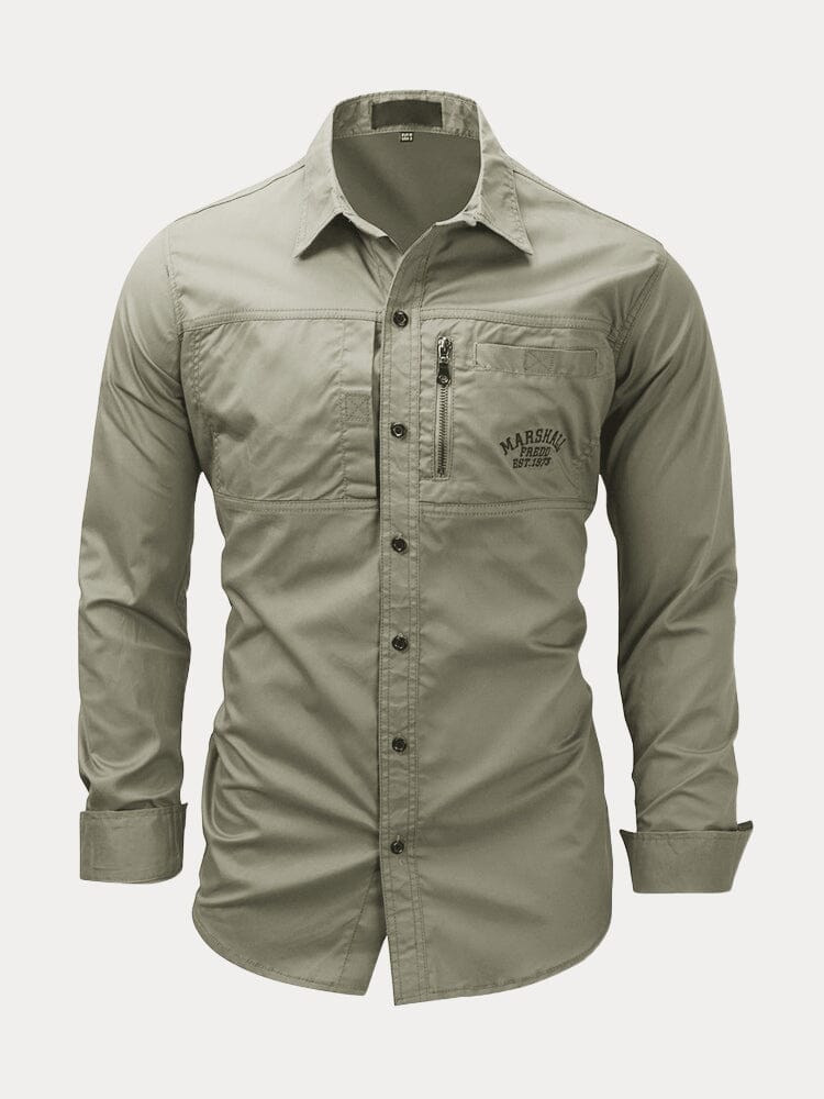 Casual Button Long Sleeves Shirt Shirts coofandystore 