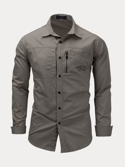 Casual Button Long Sleeves Shirt Shirts coofandystore 
