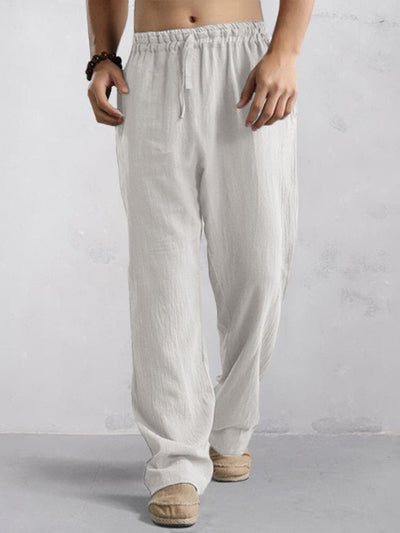 Cotton Linen Loose Fit Casual Pants Pants coofandystore 