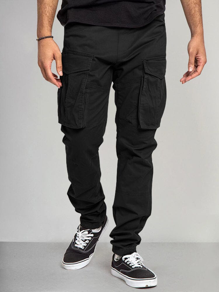 Classic Casual Outdoor Workwear Pants Pants coofandystore Black M 