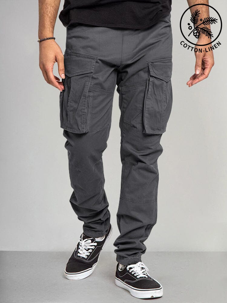 Classic Casual Outdoor Workwear Pants Pants coofandystore Dark Grey M 