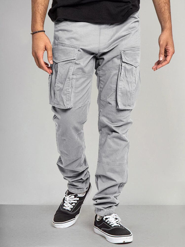 Classic Casual Outdoor Workwear Pants Pants coofandystore Light Grey M 