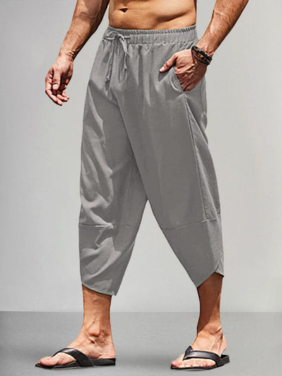 Casual Linen Loose Style Pants Pants coofandystore 