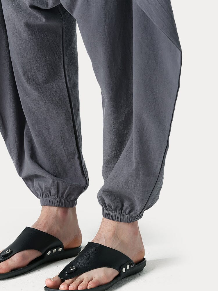 Casual Cotton Linen Carrot Pants Pants coofandystore 