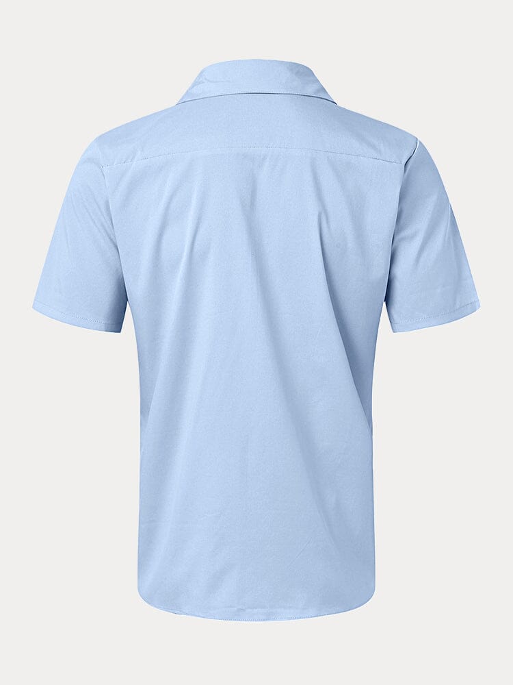 Stylish Short Sleeves Holiday Beach Shirt Shirts coofandy 