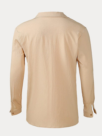 Casual Button Long Sleeves Beach Shirt Shirts coofandystore 