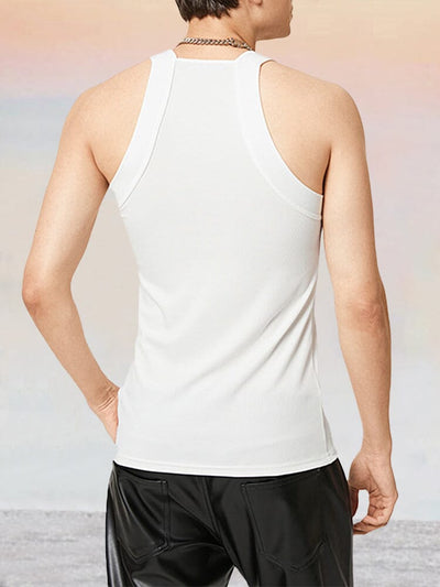 Casual Sleeveless Stretch Tank Top Tank Tops coofandystore 