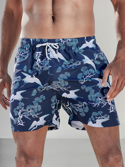 Casual Printed Beach Shorts Shorts coofandystore PAT2 S 