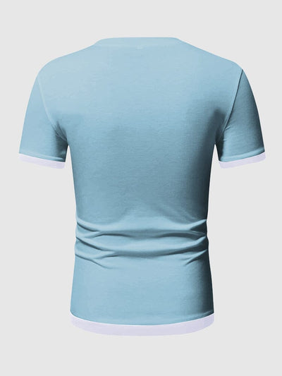 Round Neck Short Sleeve T-shirt T-Shirt coofandystore 