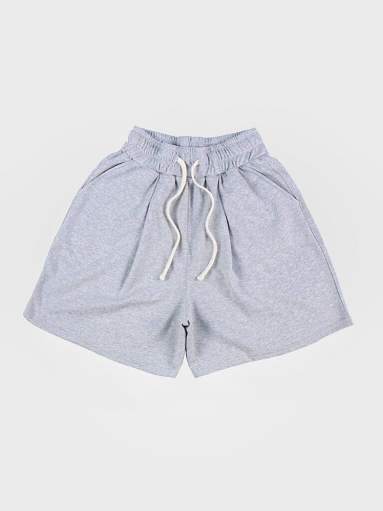 Casual Cotton Solid Color Shorts Shorts coofandystore 