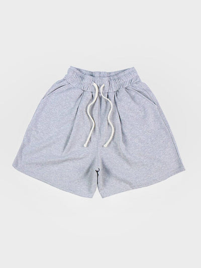 Casual Cotton Solid Color Shorts Shorts coofandystore 
