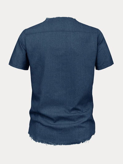 Premium 100% Cotton Lace-Up T-Shirt T-Shirt coofandystore 