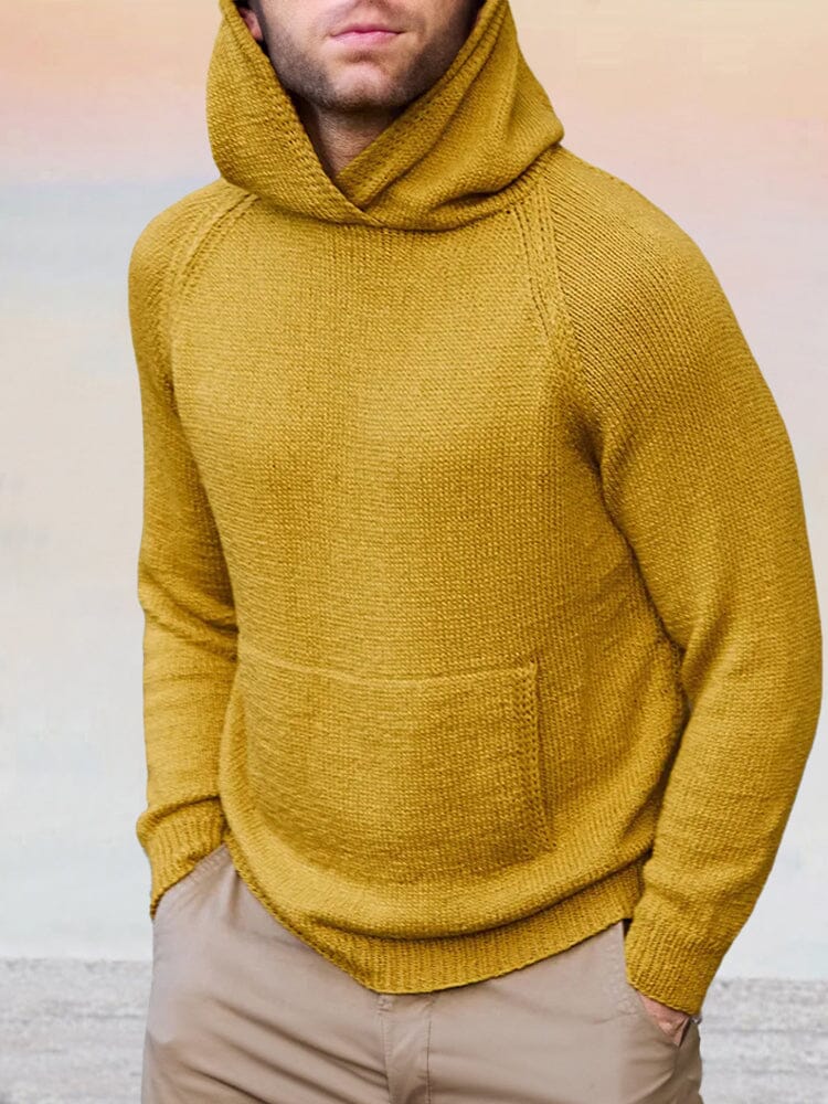Casual Soft Hooded Sweater Sweater coofandy 