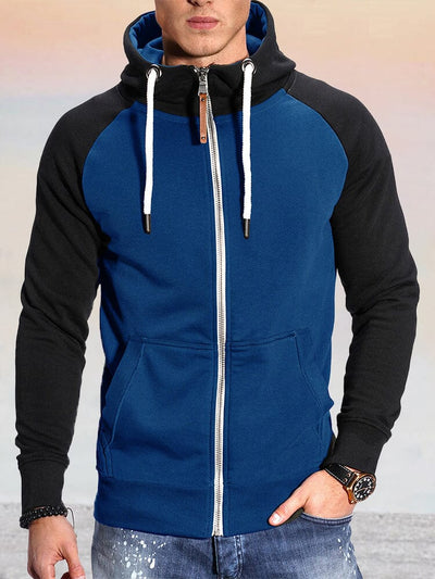 Comfy Athleisure Hooded Jacket Hoodies coofandy 