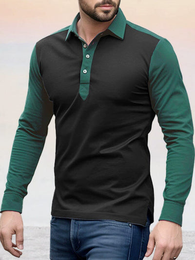 Comfy 100% Cotton Polo Shirt Polos coofandy Black S 