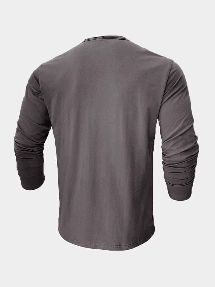 100% Cotton Crew Neck Basic T-shirt T-Shirt coofandy 