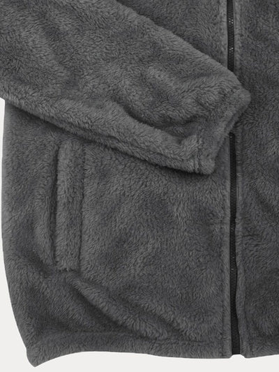 Casual Thick Fleece Hooded Outerwear Jackets coofandy 