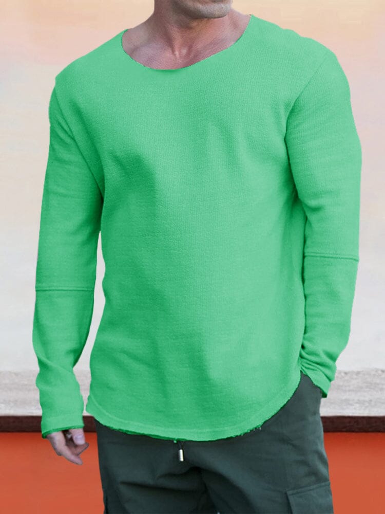 Comfy Pullover Terry Sweatshirt Hoodies coofandy Green M 