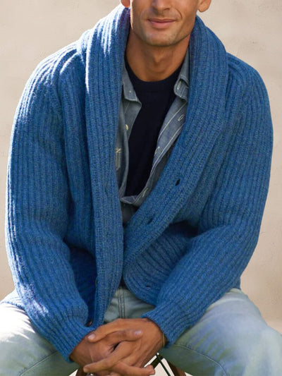 Stylish Lapel Collar Sweater Coat Cardigans coofandystore 