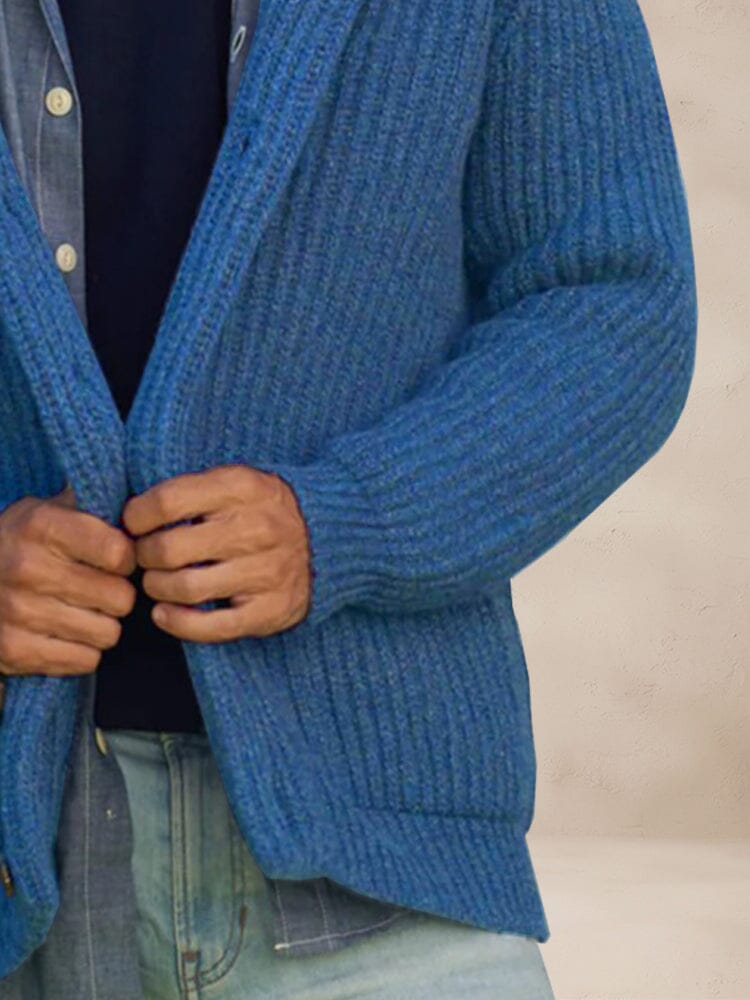 Stylish Lapel Collar Sweater Coat Cardigans coofandystore 