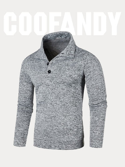 Comfy Turtleneck Pullover Sweatshirt Hoodies coofandy 