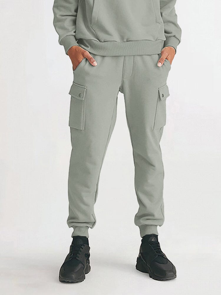 Athleisure Beam Feet Cargo Pants coofandy 