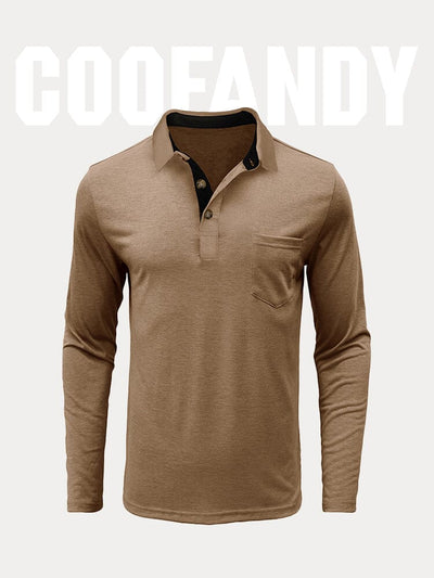 Classic Soft Stretchy Polo Shirt Shirts coofandystore 