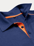Classic Soft Color Block Polo Shirt Shirts & Polos coofandystore 