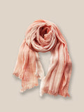 Soft 100% Cotton Tassel Scarf Scarf coofandy Light Pink F 