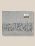 Soft Solid Tassel Scarf Scarf coofandy Grey F 