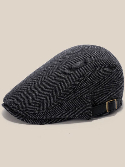 Wool Blend Tweed Newsboy Cap Accessories coofandystore PAT3 One Size 
