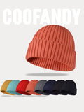 Minimalist Cuff Knit Beanie Accessories coofandystore 