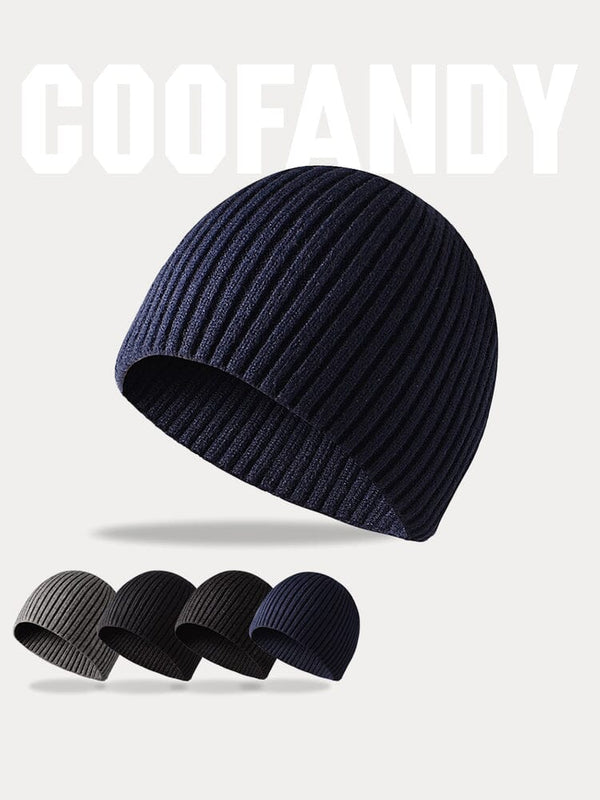 Classic Solid Knit Beanie Accessories coofandystore 