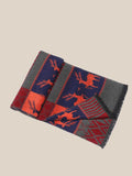 Reindeer Pattern 100% Cotton Scarf Scarf coofandy 