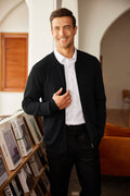 Full Zip Slim Fit Stylish Knitted Cardigan Sweater with Pockets (US Only) Sweaters COOFANDY Store 