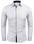 Coofandy Printed Dress Shirt (US Only) Shirts coofandy 