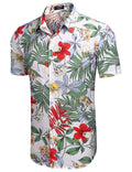 Coofandy Hawaiian Floral Shirt (US Only) Shirts coofandy 