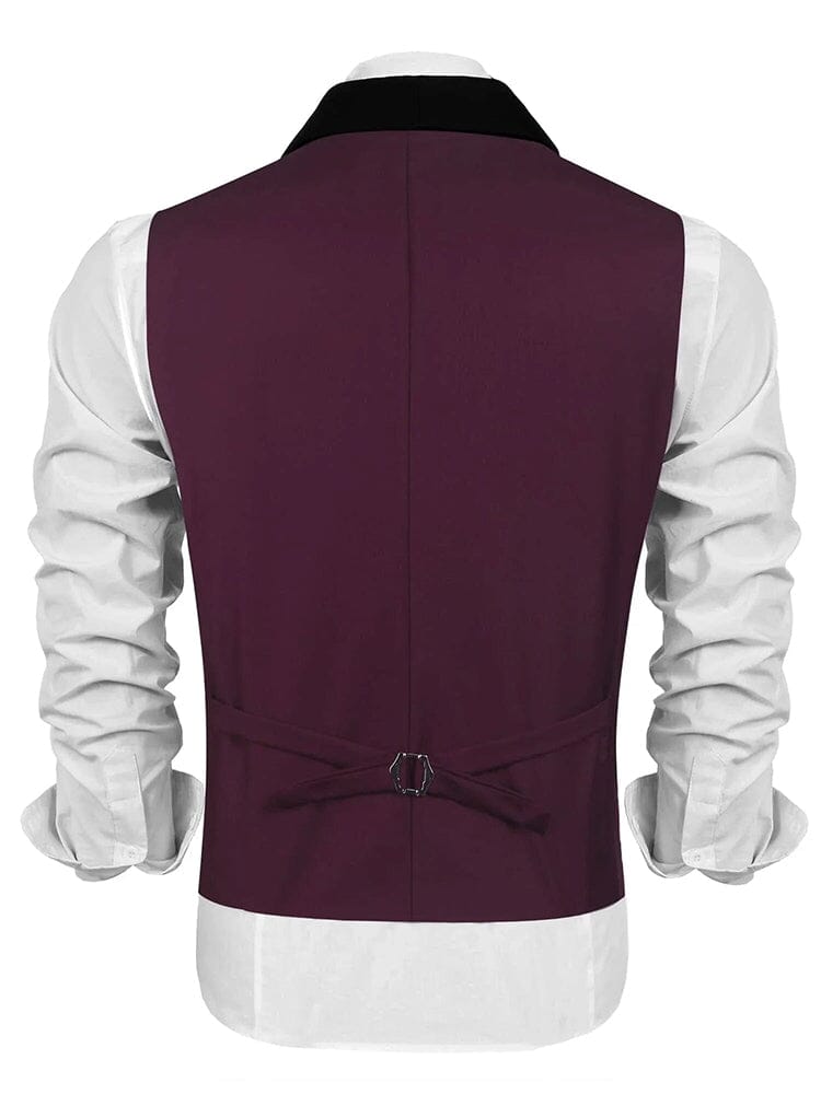 Coofandy Buttons V-neck Suit Vest (US Only) Vest coofandy 