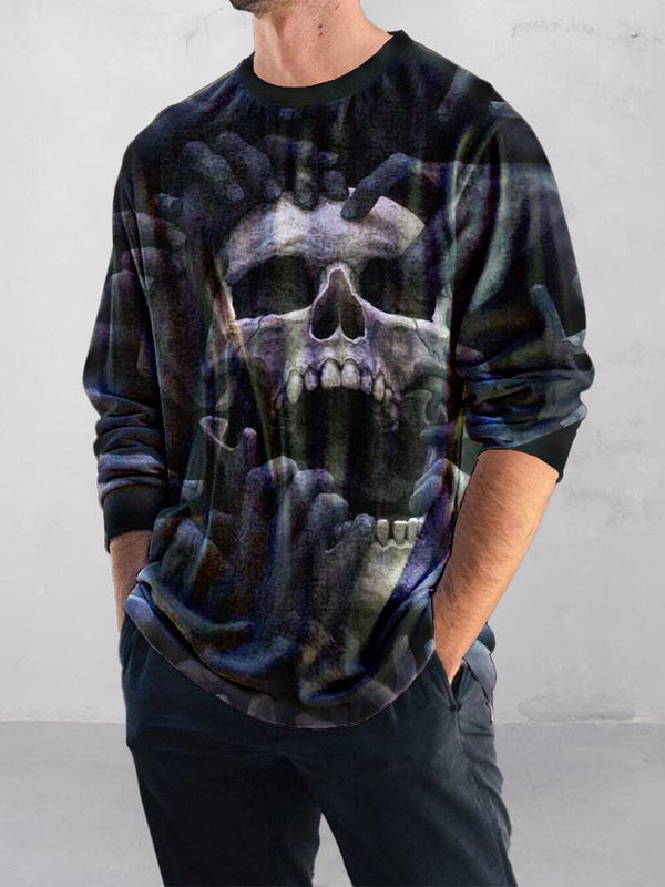 Creative Skull Printed T-Shirt T-Shirt coofandystore PAT1 S 